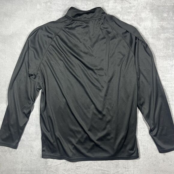 Dunbrooke Jersey Men's XL Black Cleveland Browns American Football Quarter Zip - Picture 2 of 6